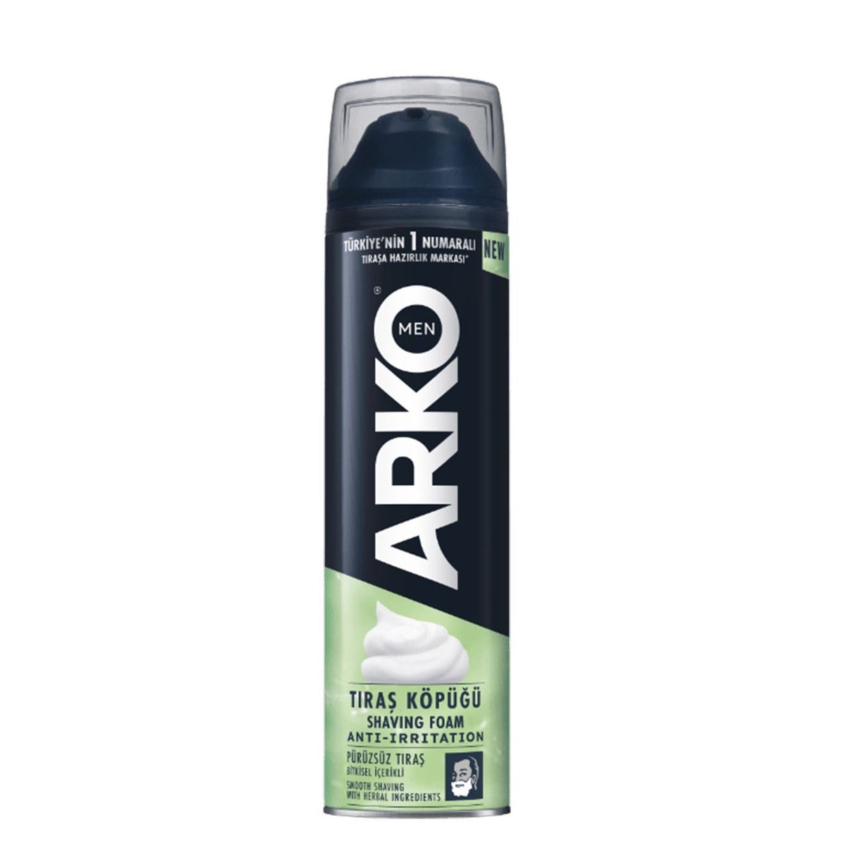 Arko Men Tıraş Köpüğü Anti Irritation Tahriş Önleyici 200 ml