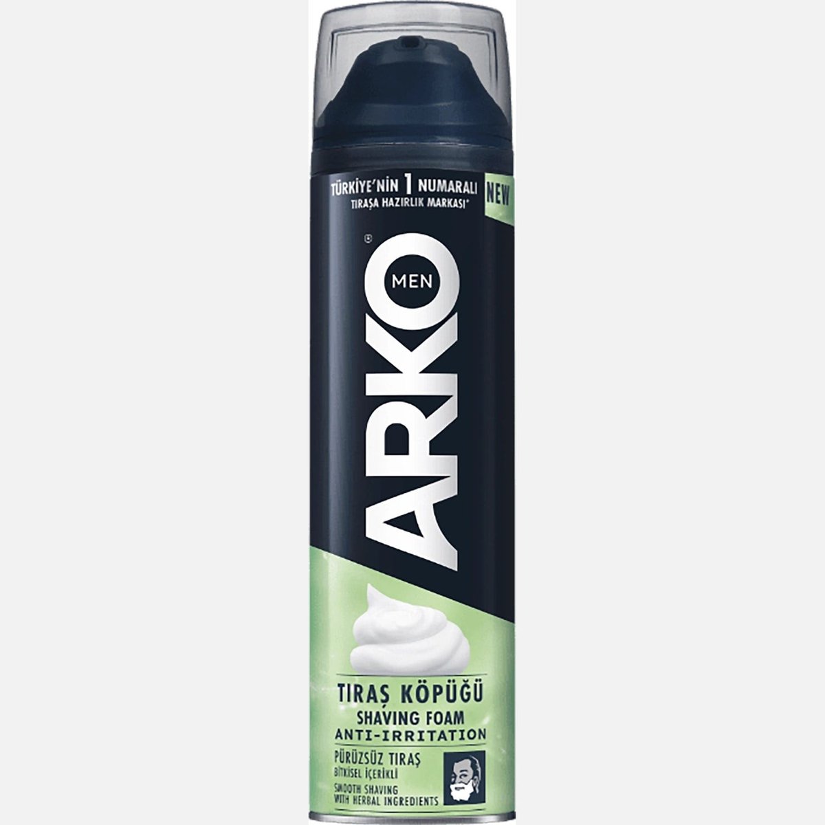Arko Men Tıraş Köpüğü Anti Irritation Tahriş Önleyici 200 ml