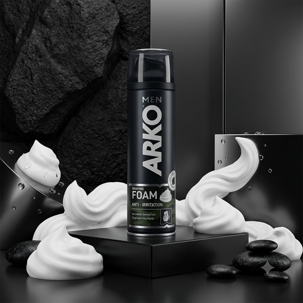 Arko Men Tıraş Köpüğü Black 200 ml