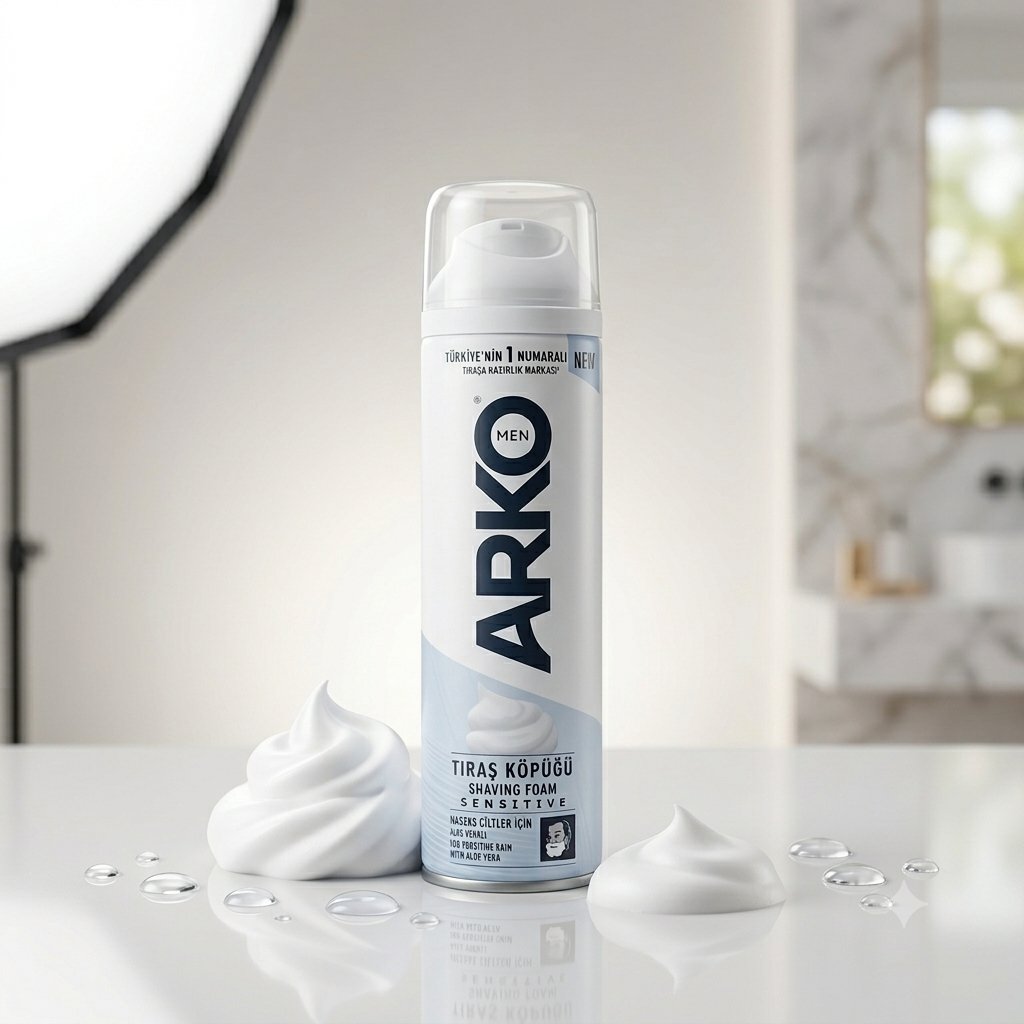 Arko Men Tıraş Köpüğü Sensitive 200 ml