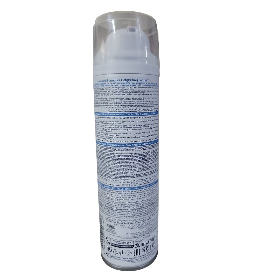 Arko Men Tıraş Köpüğü Sensitive 200 ml