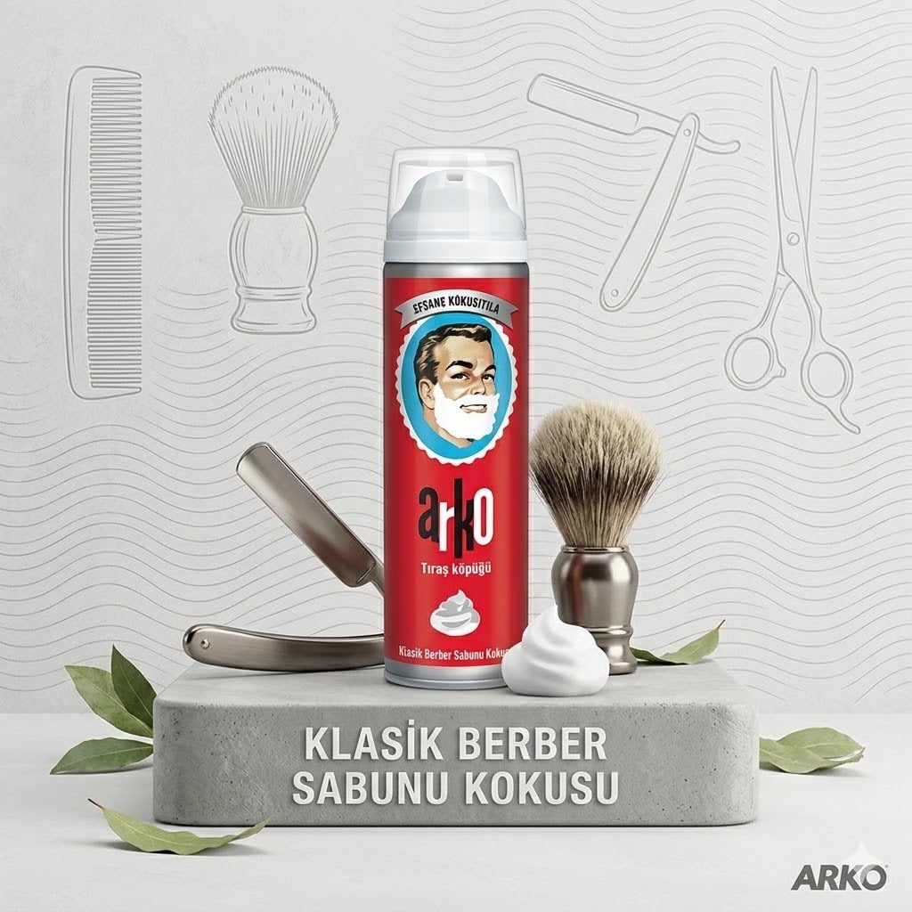 Arko Tıraş Köpüğü Efsane 200 ml