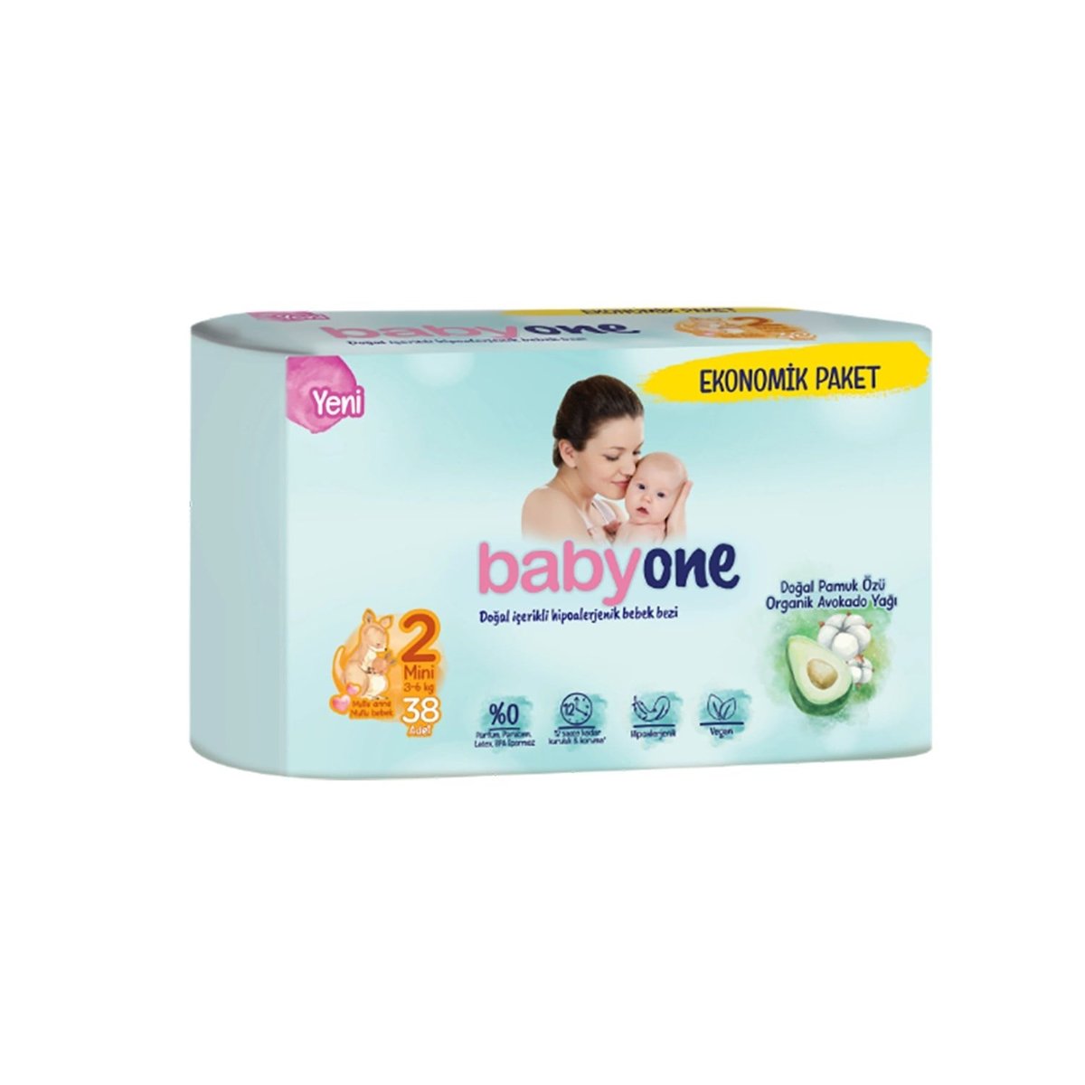 Babyone mini 2 No Bebek Bezi 38'li 3-6 kg