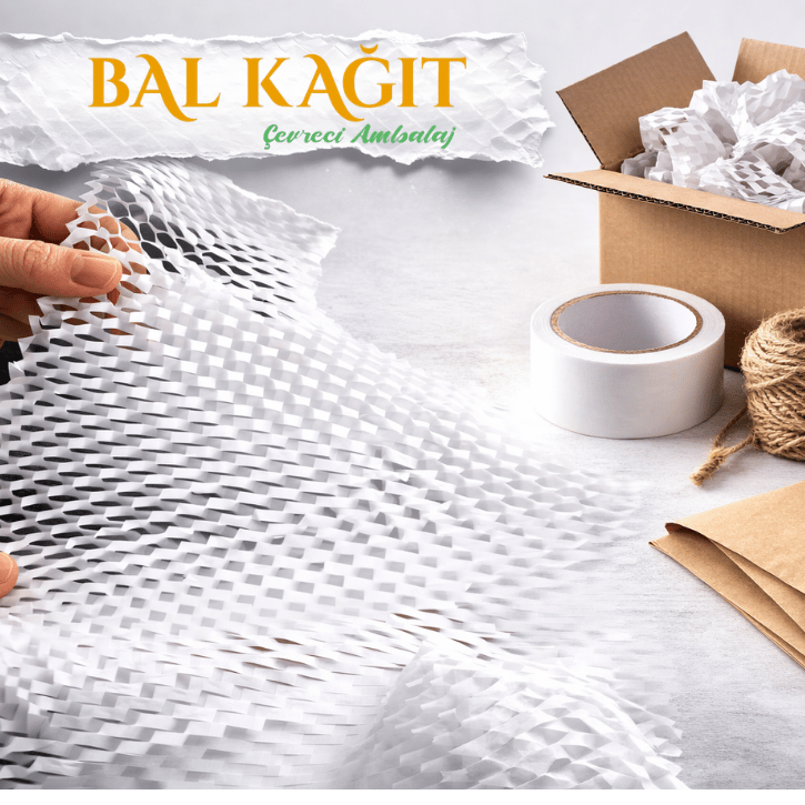 Bal Kağıt Beyaz 50 cm x 50 Metre