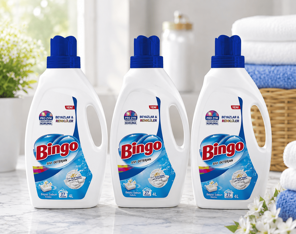 Bingo Matik Sıvı Beyaz Sabun Kokulu 1775 ml x 3 adet