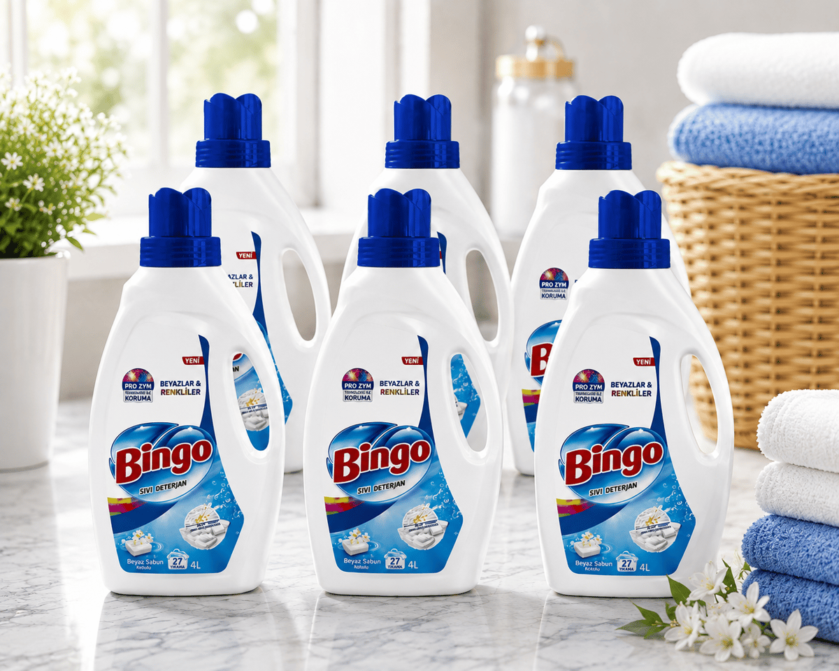 Bingo Matik Sıvı Beyaz Sabun Kokulu 1775 ml x6 adet