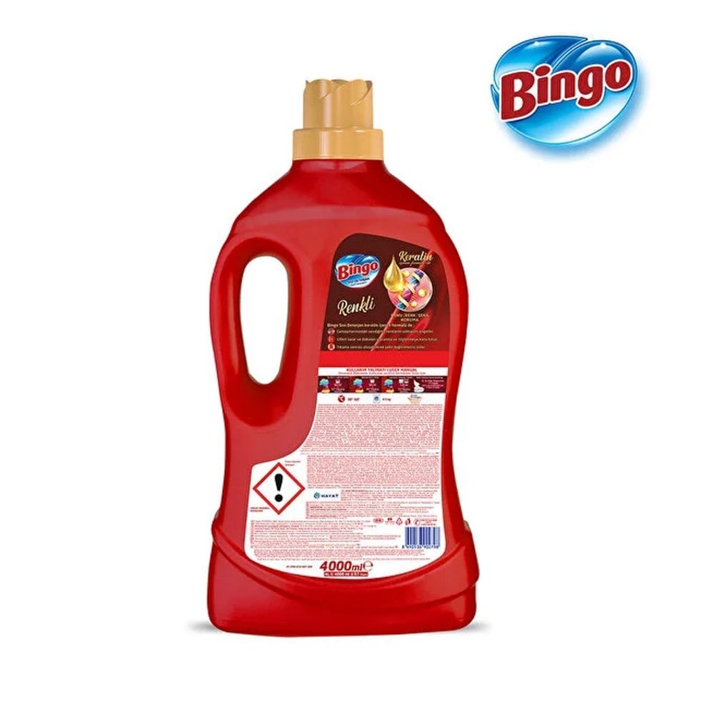 Bingo Renkli Sıvı Deterjan 3000 Ml