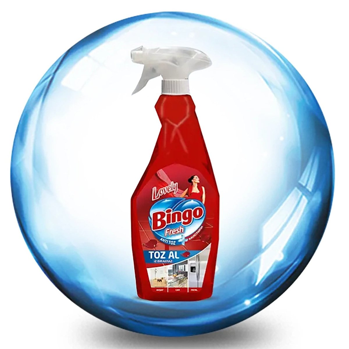 Bingo Toz Al Sprey Lovely 750 ml