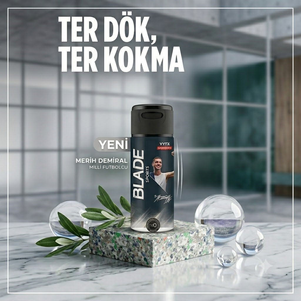 Blade X Merih Sports Deodorant 150 ml