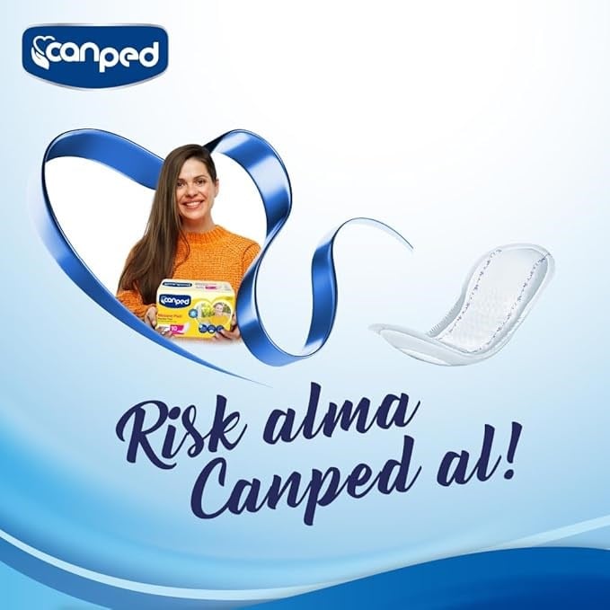 Canped Mesane Pedi Normal M Beden 80 adet 20'li 4 Paket