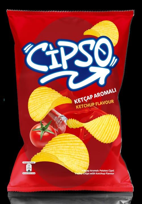 CİPSO Ketçap Aromalı Patates Cipsi