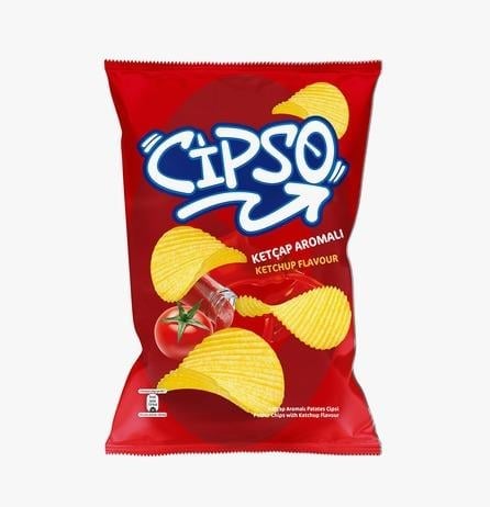 Cipso Ketçap Aromalı Süper Boy Cips 160 g
