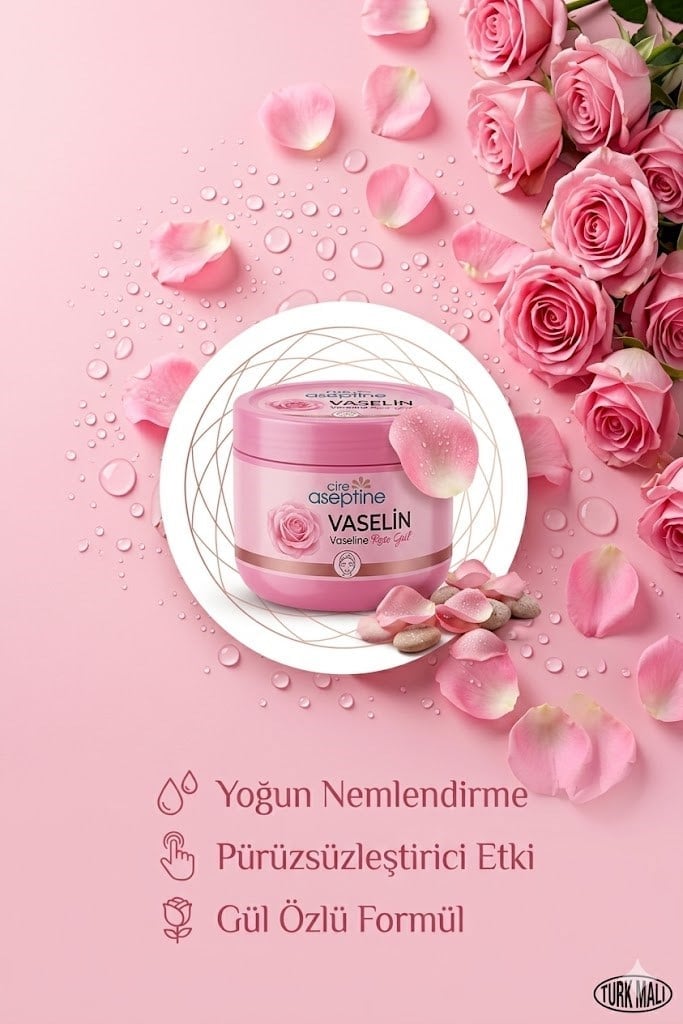 Cire Aseptine Rose Vazelin 150 ml