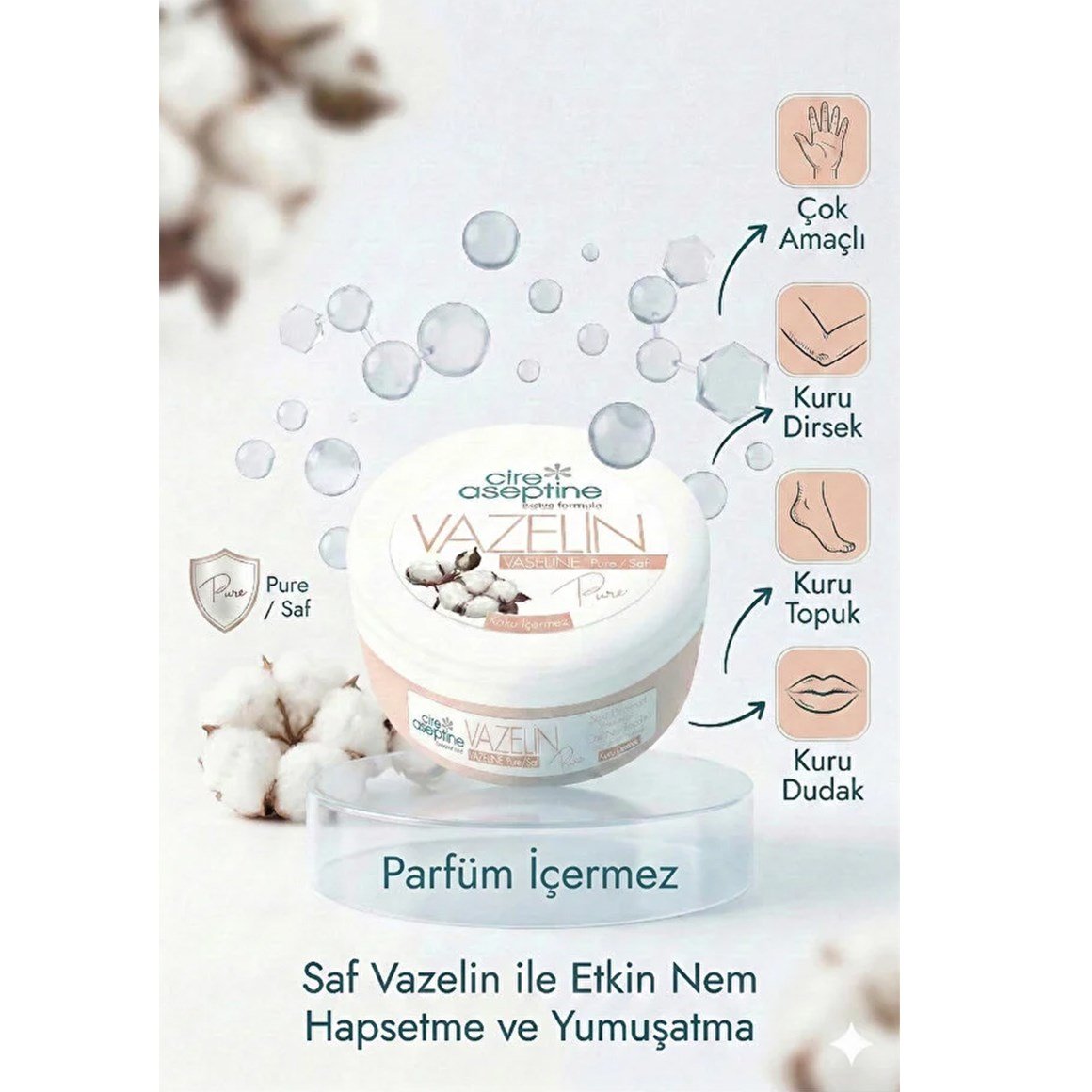 Cire Aseptine Vazelin Pure 150 ml