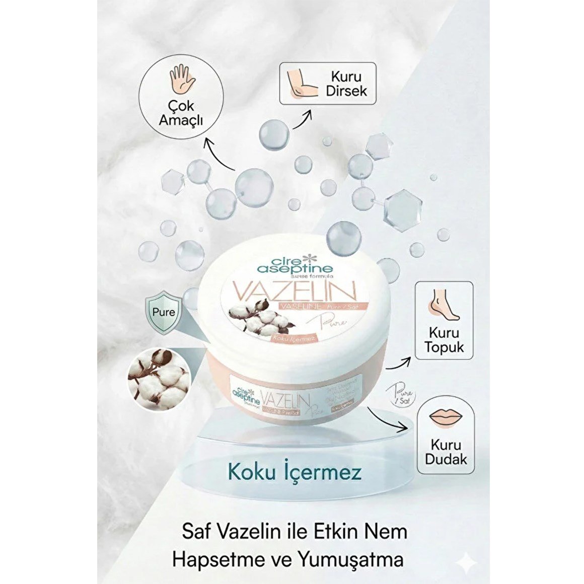 Cire Aseptine Vazelin Pure 150 ml