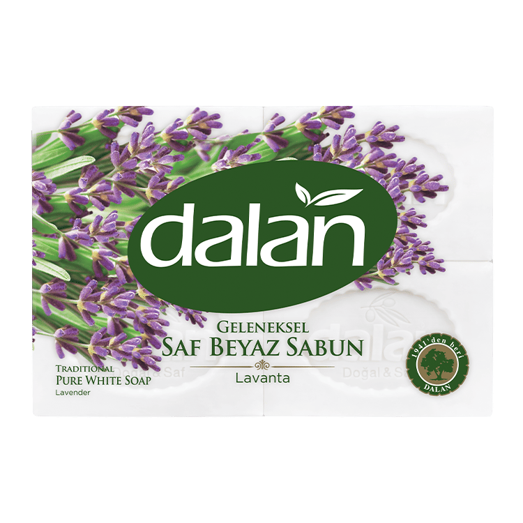 Dalan Banyo Sabunu Beyaz Lavanta 4 x 150 G