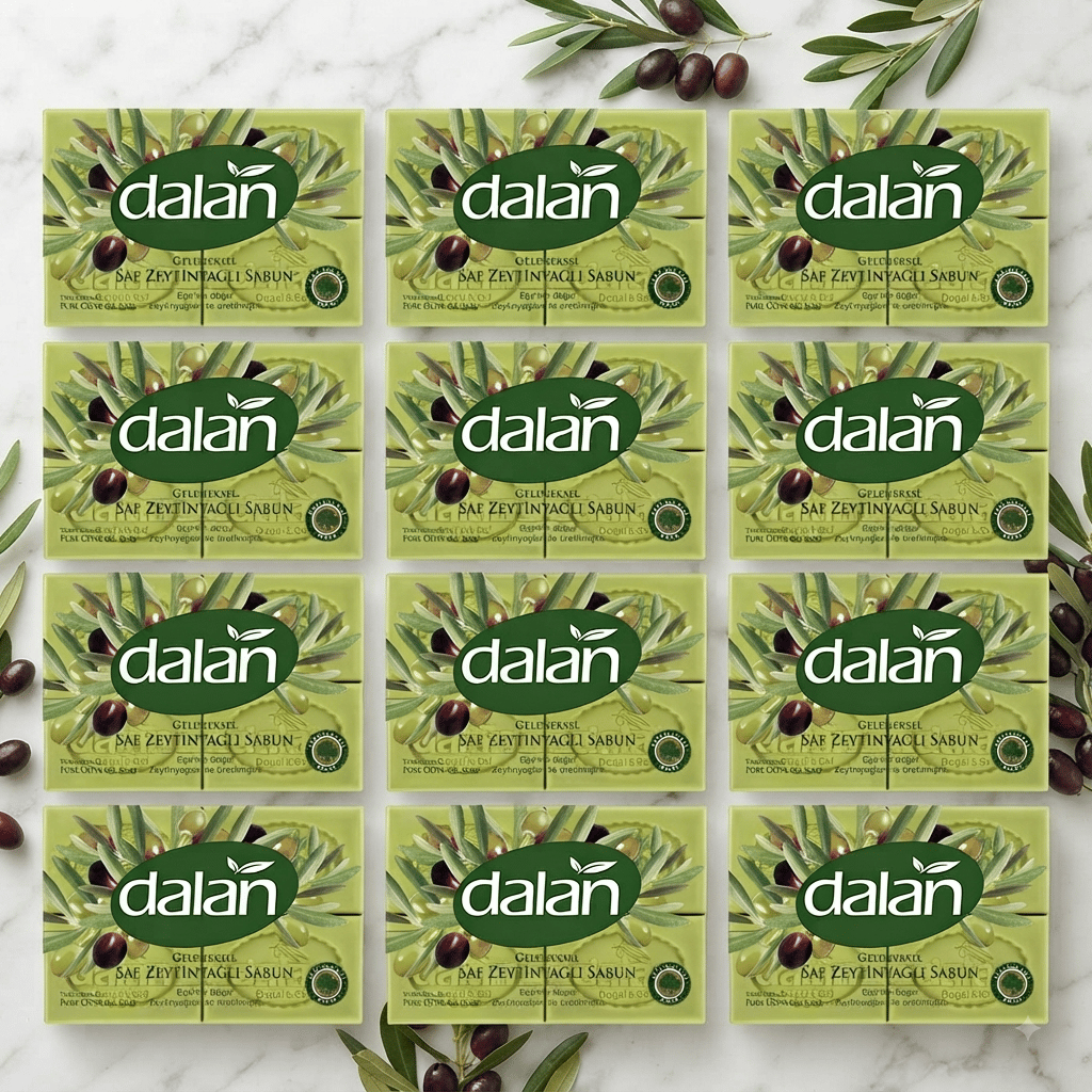 Dalan Banyo Sabunu Zeytinyağı 4 x 150 GR 12 Adet