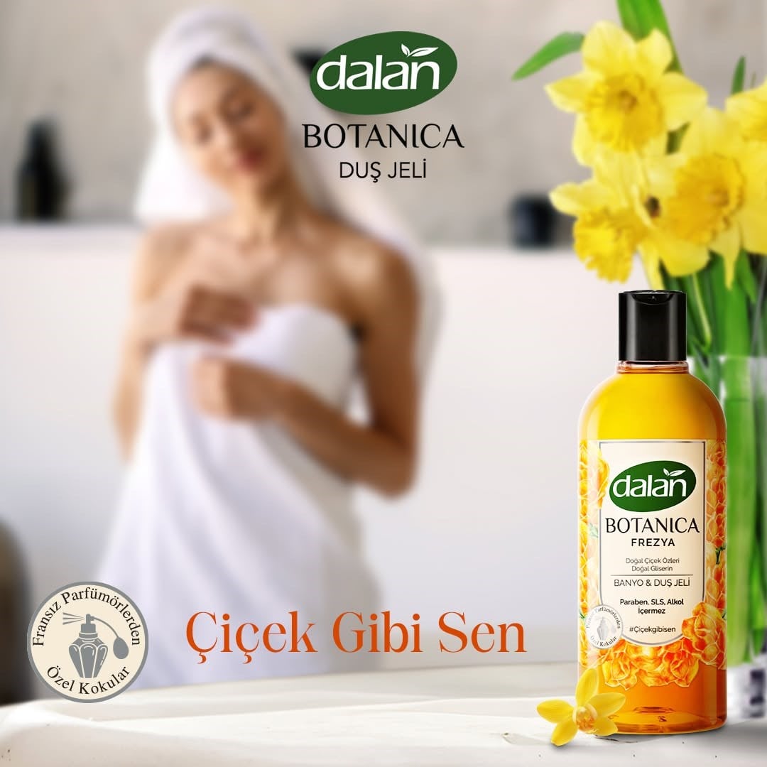 Dalan Botanica Duş Jeli Frezya 500 ml