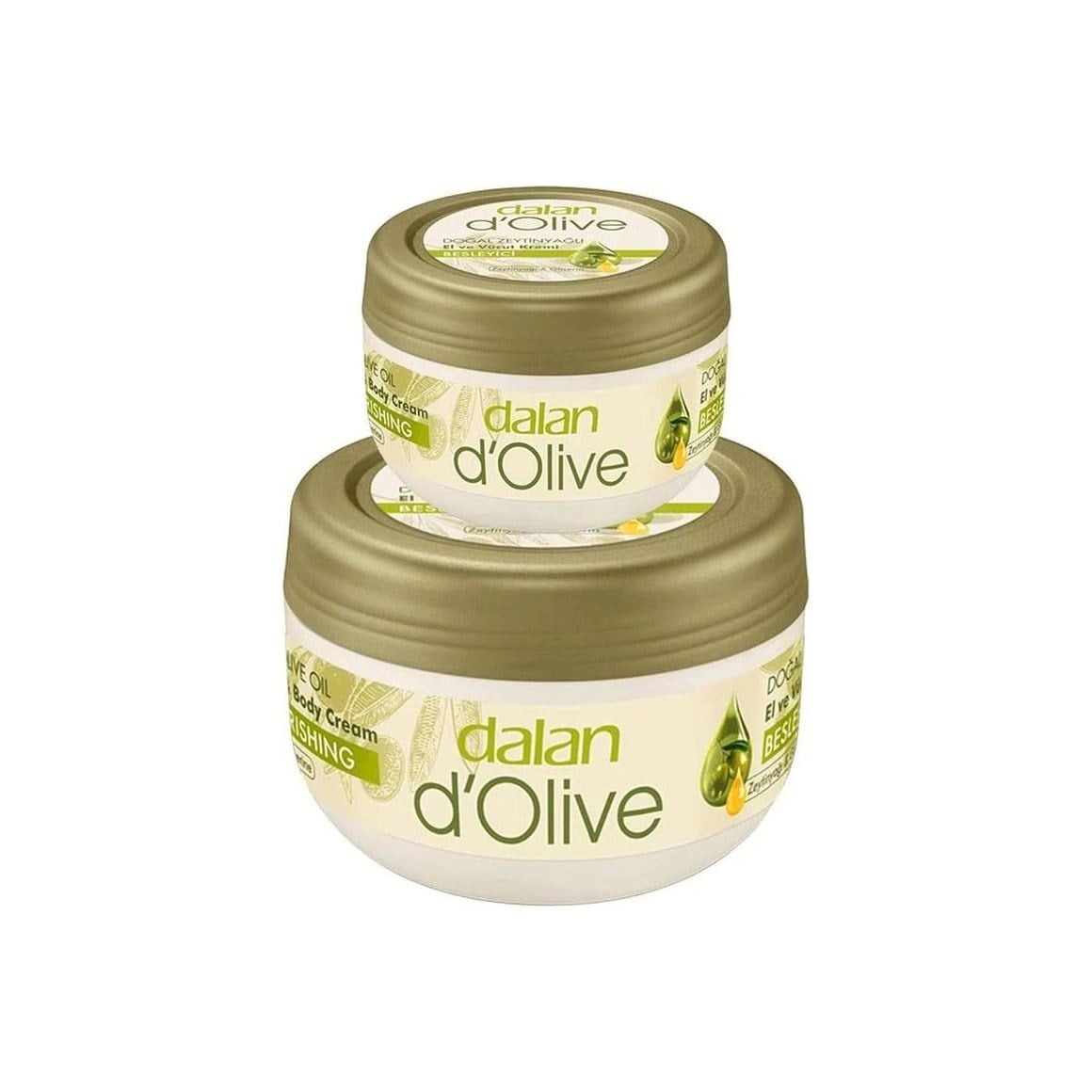 Dalan D'Olive Besleyici Organik Zeytin Yağlı Krem 300 ml + 150 ml
