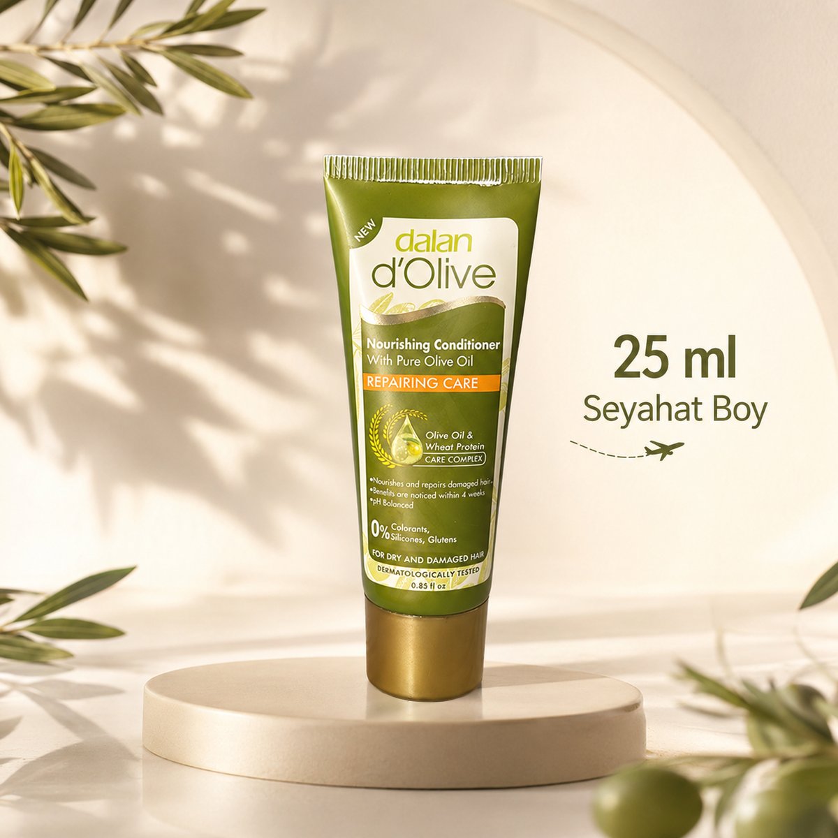Dalan D'olive Onarıcı Bakım Saç Kremi Seyahat Boy 25 Ml 