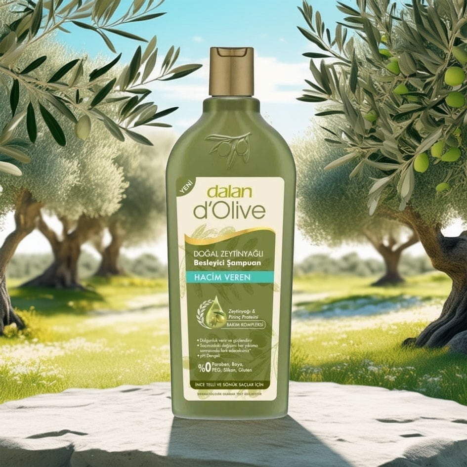 Dalan D'Olive Şampuan Zeytinyağlı Hacim Veren 400 ml