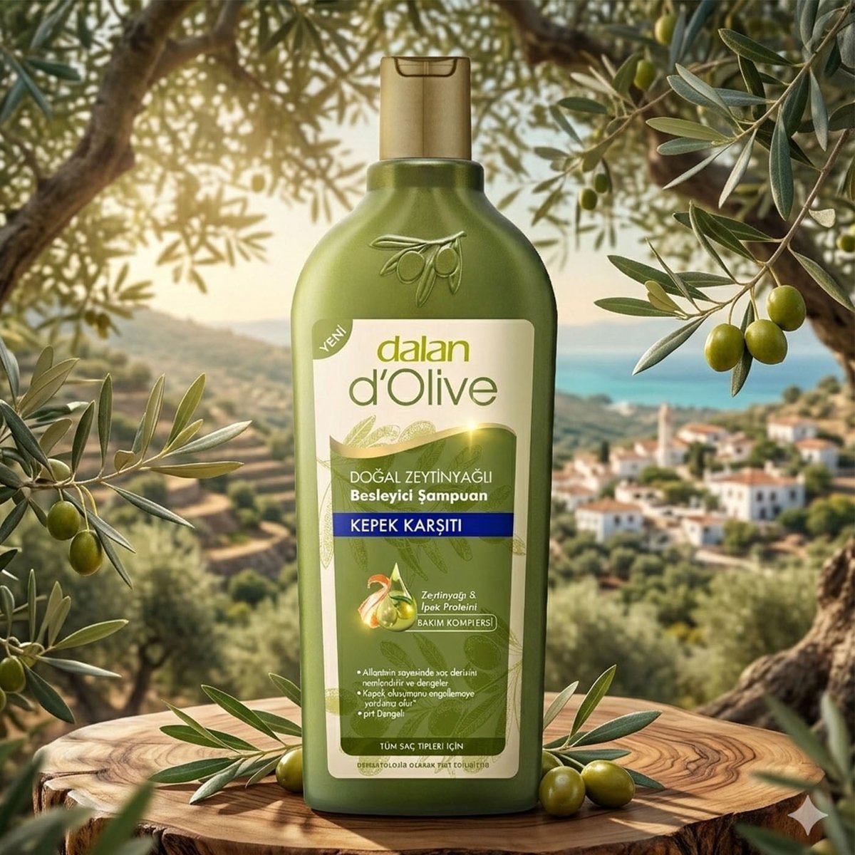 Dalan D'olive Zeytinyağlı Kepek Karşıtı Şampuan 400 ml