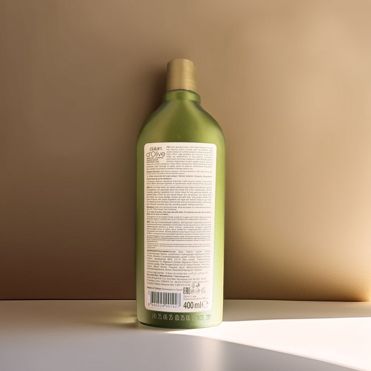Dalan D'Olive Zeytinyağlı Onarıcı Bakım Şampuan 400 ml