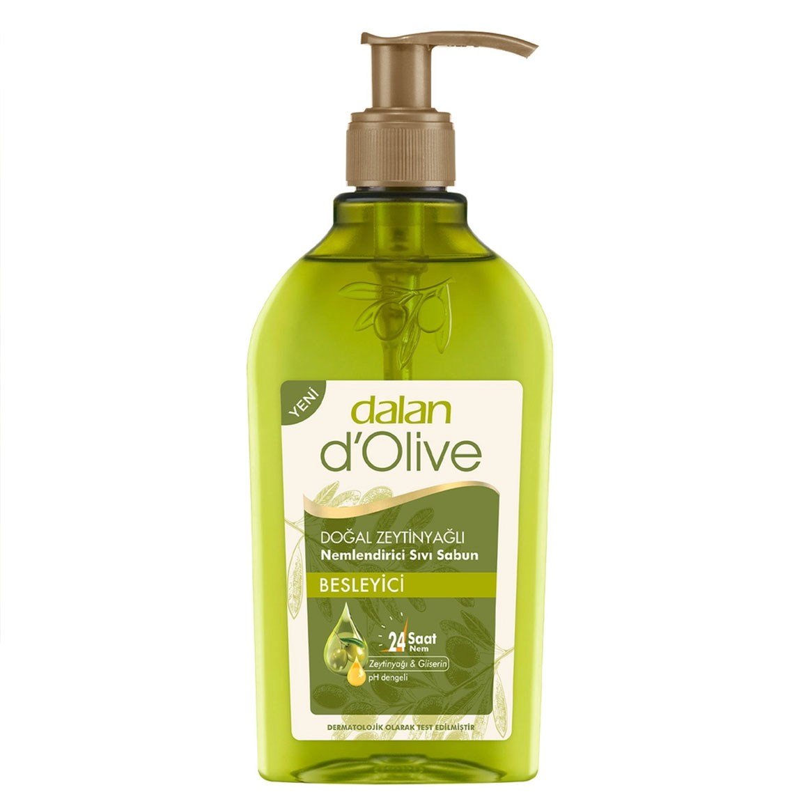 Dalan d'Olive Zeytinyağlı Sıvı Sabun 400 ml – 8 Adet