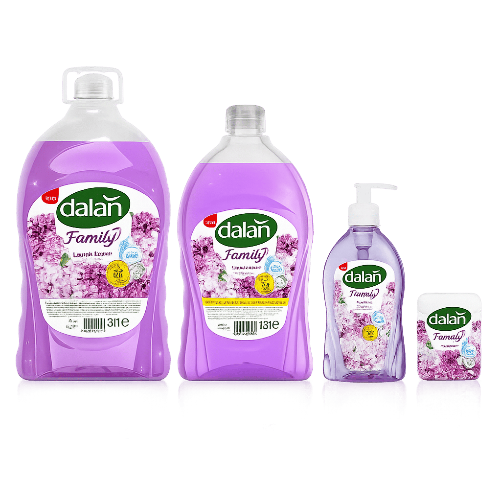 Dalan Family Leylak Buketi Sıvı Sabun Seti