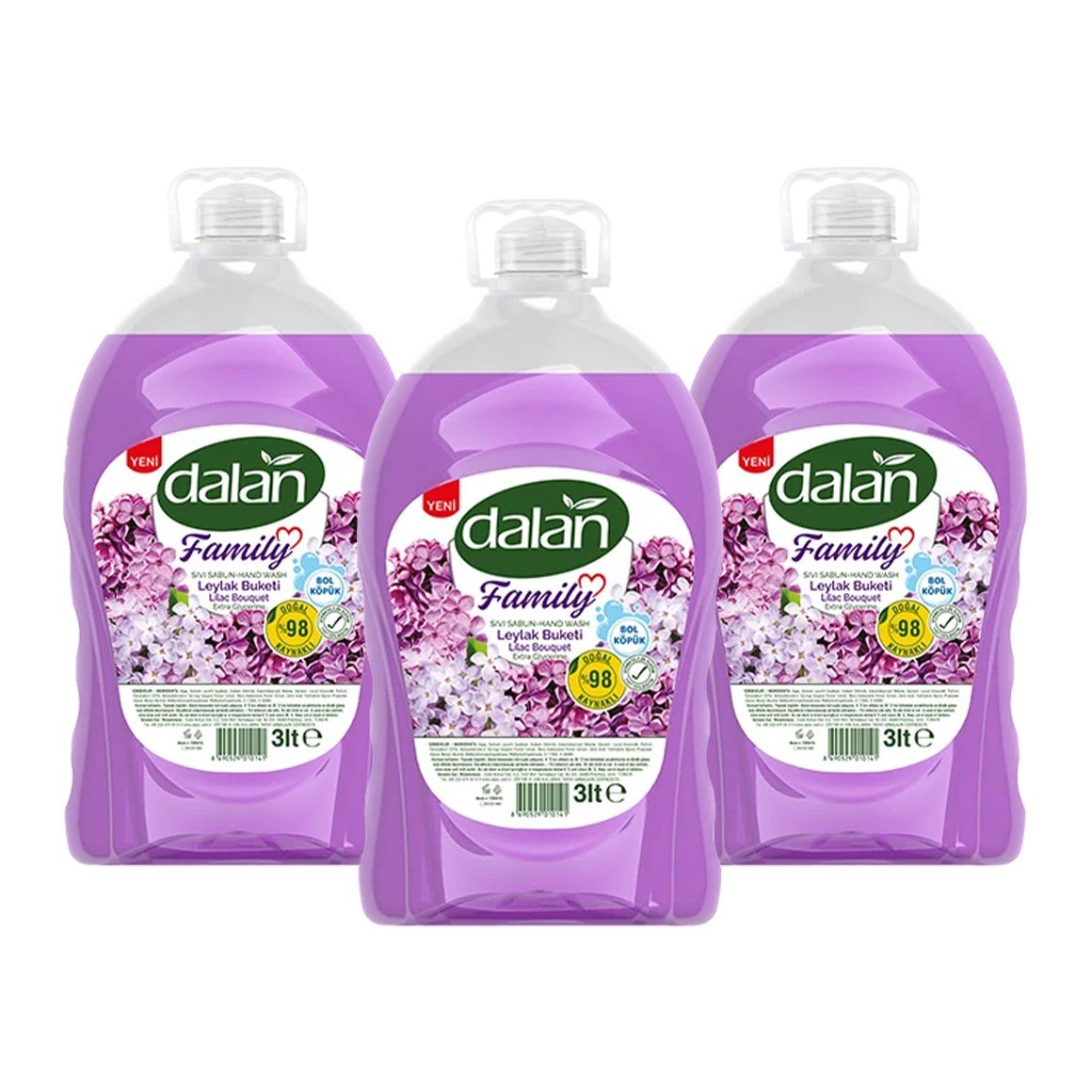 Dalan Family Leylak Buketi Sıvı Sabun 3 l 3 adet