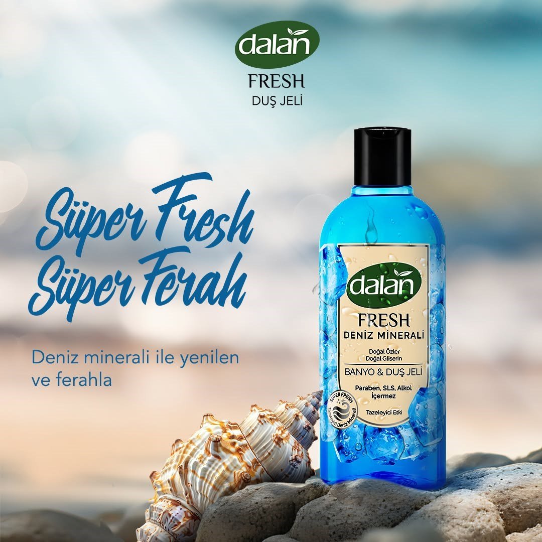 Dalan Fresh Deniz Minerali Duş Jeli 500 ml