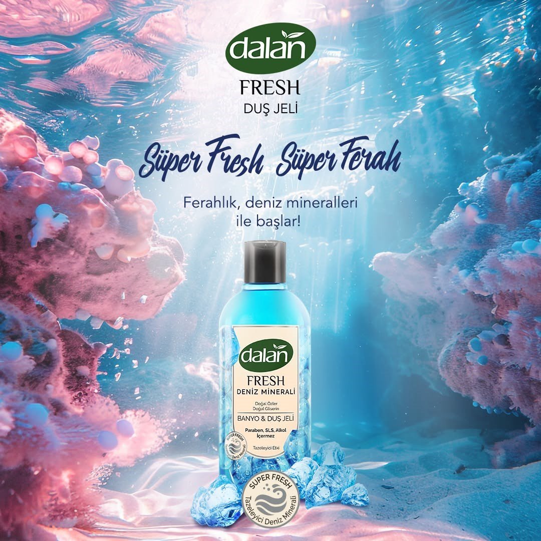 Dalan Fresh Deniz Minerali Duş Jeli 500 ml