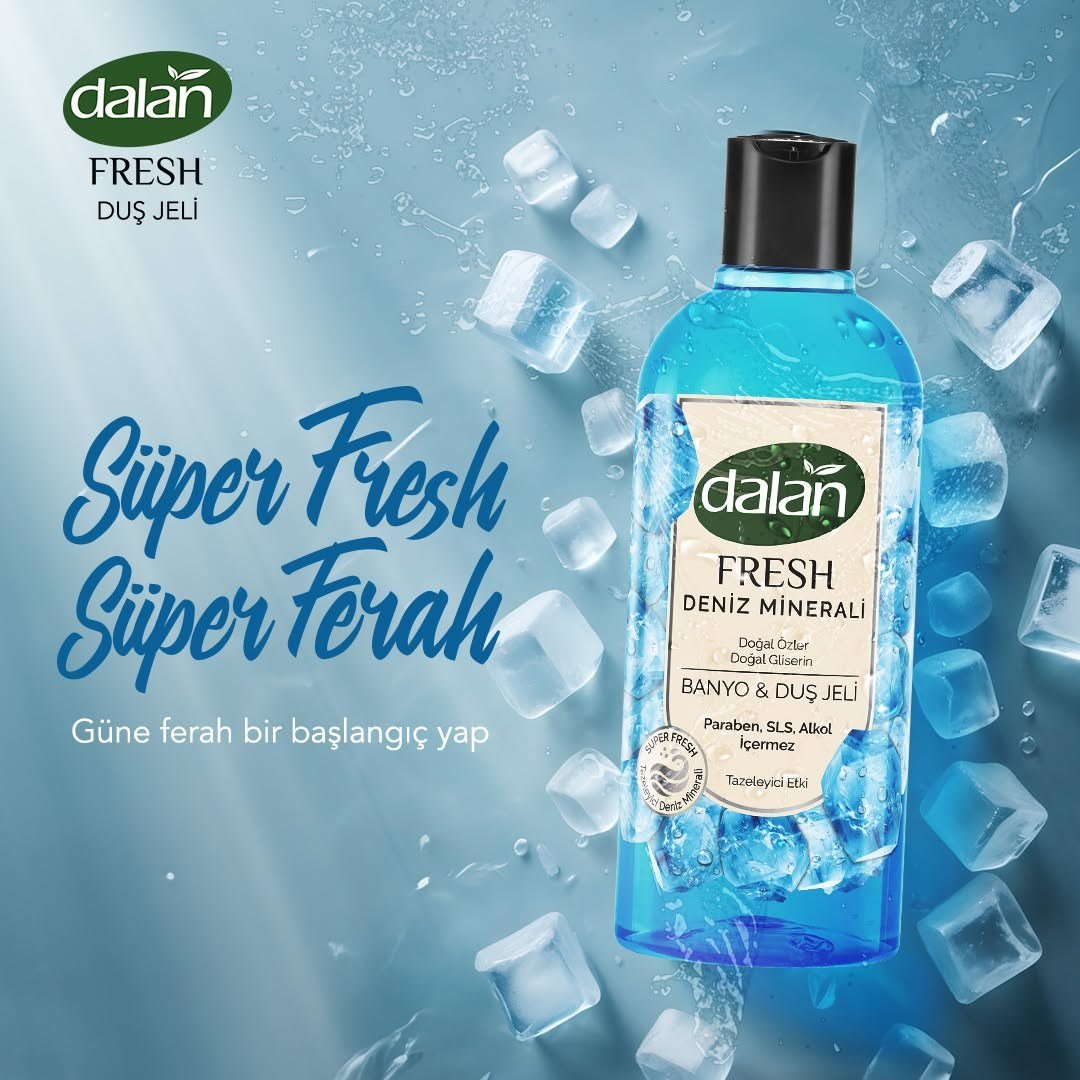 Dalan Fresh Deniz Minerali Duş Jeli 500 ml