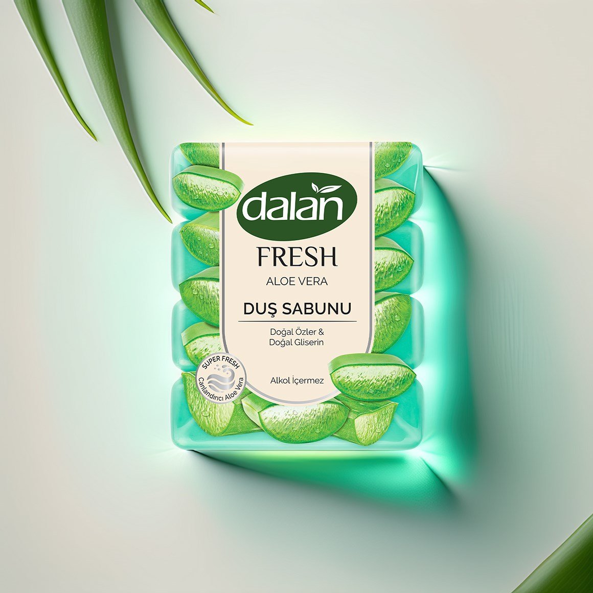 Dalan Fresh Karma Duş Sabunu Seti 6000 G (150 G x 16 Adet) - Deniz Minerali, Organik Zeytinyağlı, Aloe Vera, Pembe Greyfurt