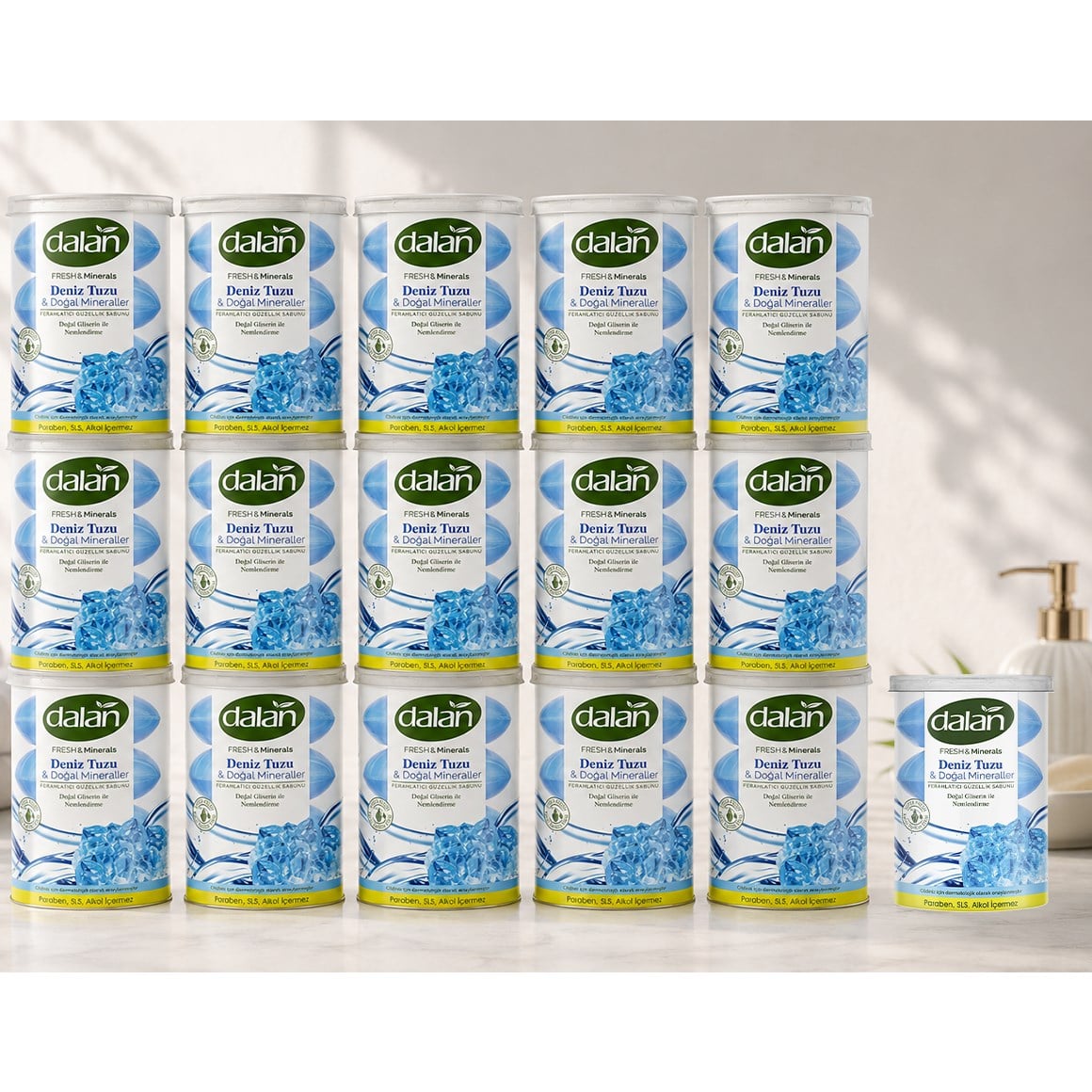 Dalan Fresh&minerals Deniz Tuzu Duş Sabunu 4 x 110 gr 16 adet