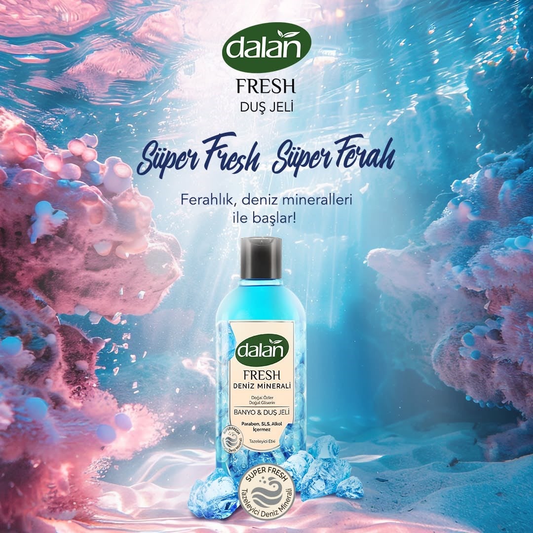 Dalan Karma Duş Jeli Seti 500 ml 8'li