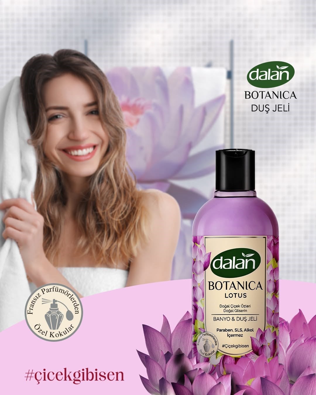 Dalan Karma Duş Jeli Seti 500 ml 8'li