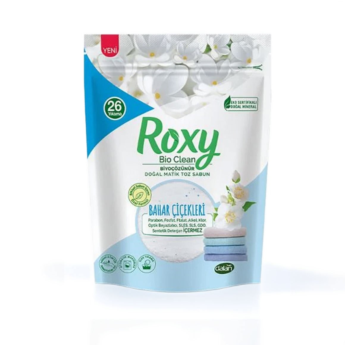 Dalan Roxy Bio Clean Matik Toz Sabun Bahar Çiçekleri 800 gr