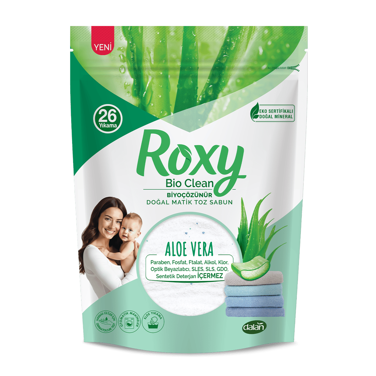 Dalan Roxy Granül Sabun Karma 3'lü Set | Lavanta, Aloe Vera, Bahar Çiçekleri