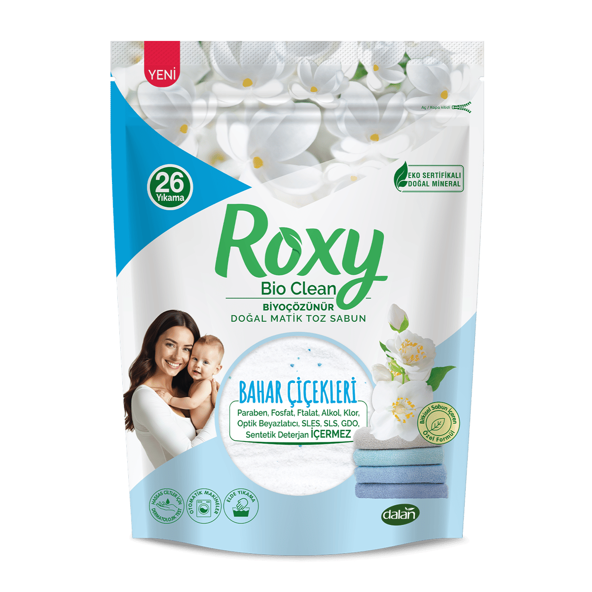 Dalan Roxy Granül Sabun Karma 3'lü Set | Lavanta, Aloe Vera, Bahar Çiçekleri