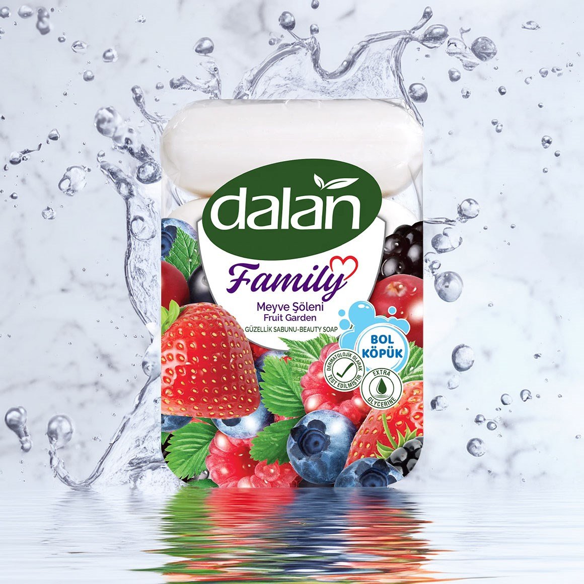Dalan Sabun Family Meyve Şöleni 75 gr 4 adet