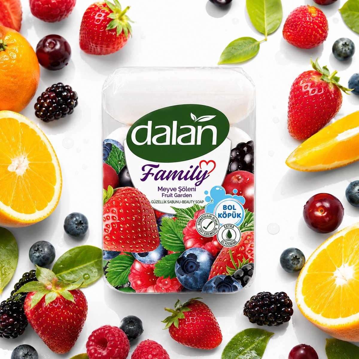 Dalan Sabun Family Meyve Şöleni 75 gr 4 adet