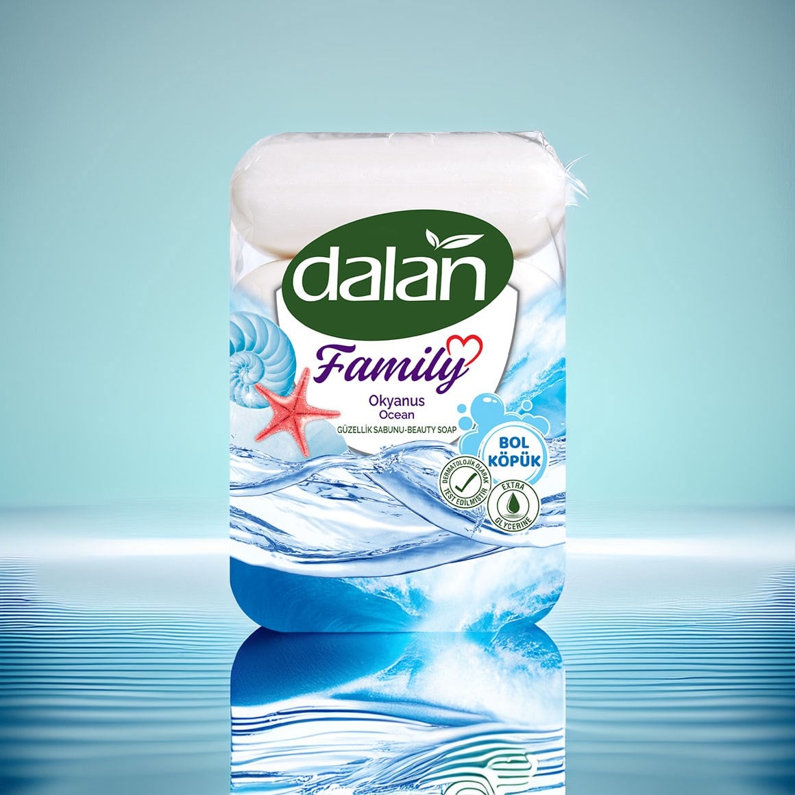 DALAN Sabun Family Okyanus 75 gr 4 adet
