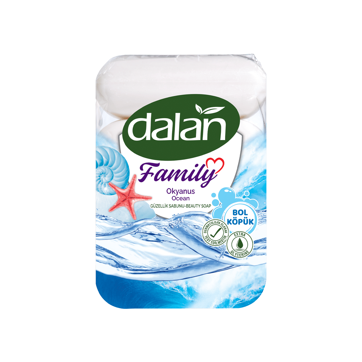 DALAN Sabun Family Okyanus 75 gr 4 adet
