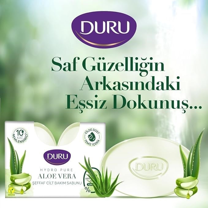 Duru Bakım Sabunu Hydro Pure 2'li 135 gr Karma set 6 adet