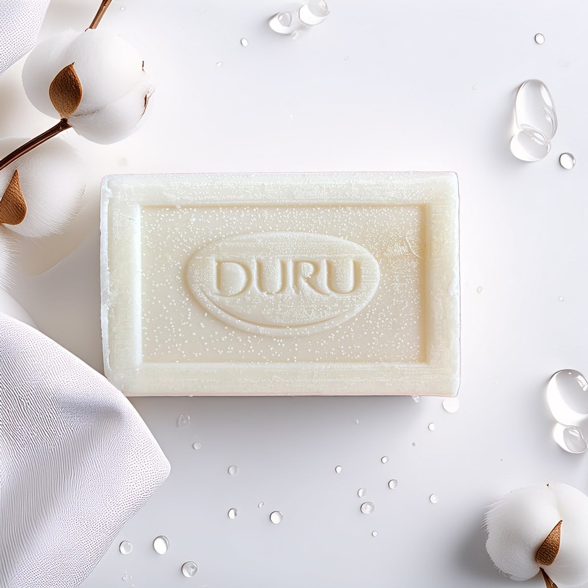 Duru Beyaz Sabun Klasik 4 adet Beyaz Kalıp Sabun 600 gr