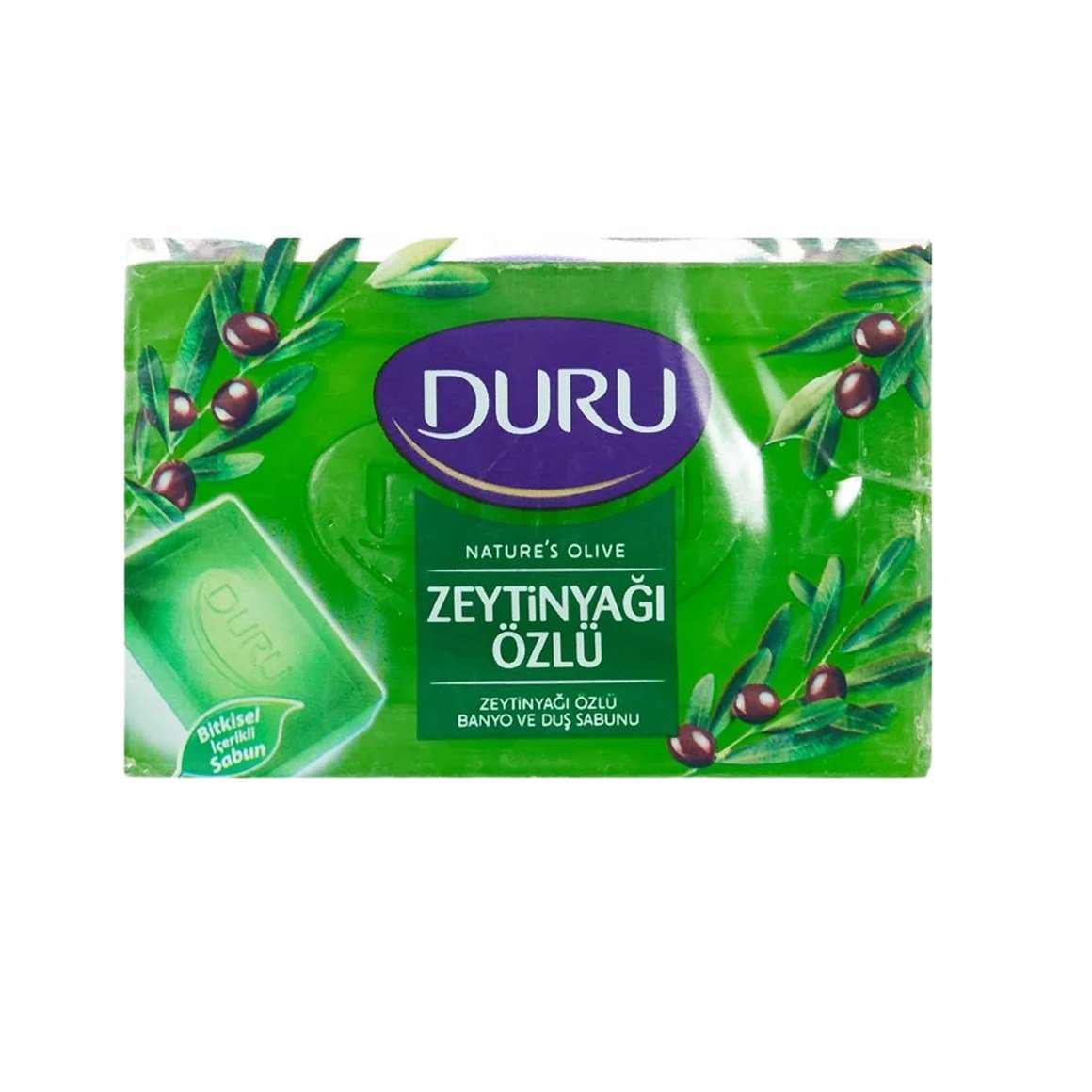 Duru Duş Banyo Sabunu Natural Olive Zeytinyağlı 150 gr × 24 Adet