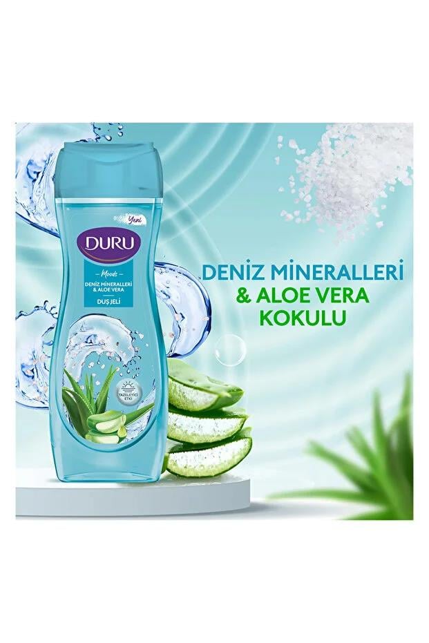 Duru Duş Jeli Moods Deniz Minerali & Aloe Vera 450 ML