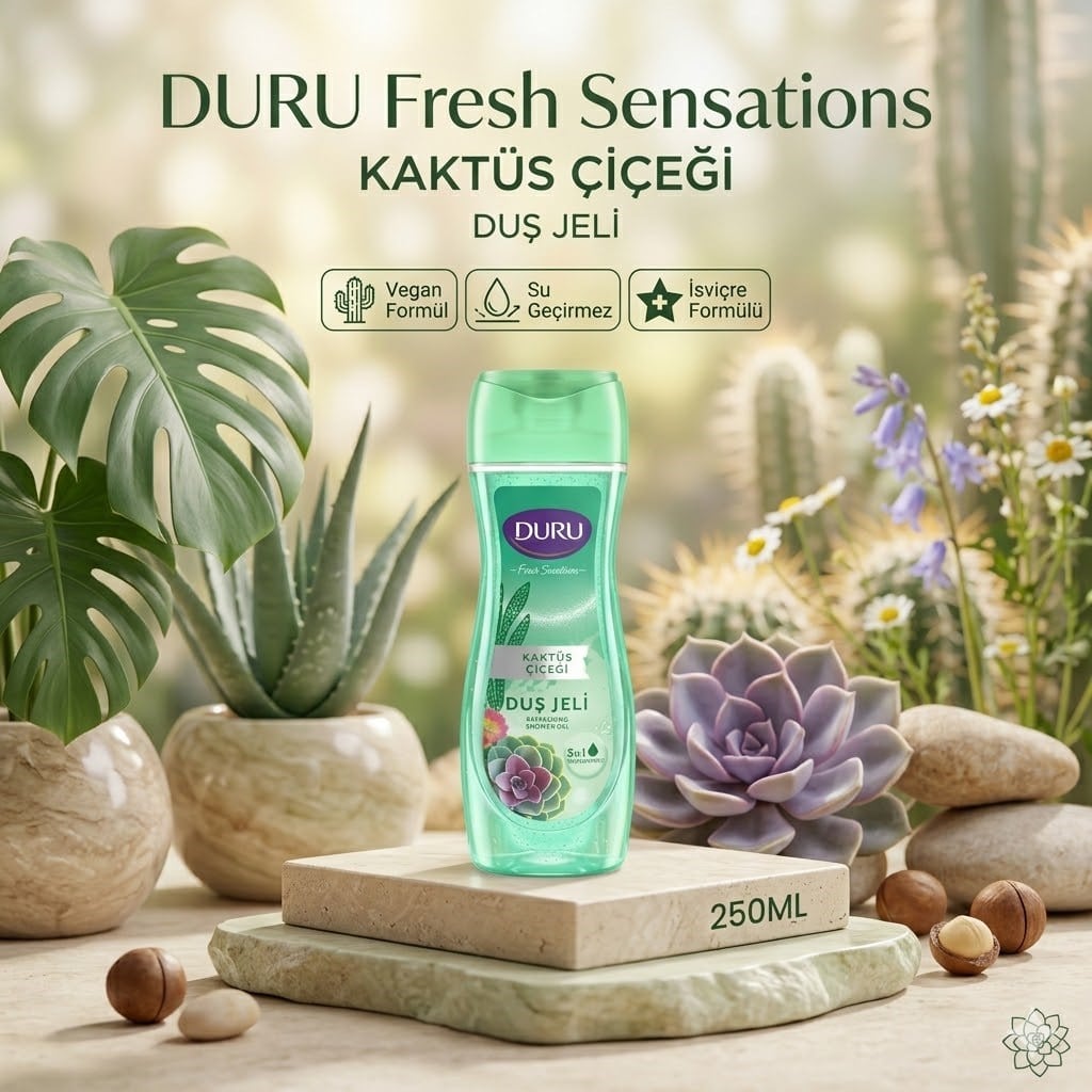 Duru Fresh Sensations Kaktüs Çiçeği Duş Jeli 450 ml