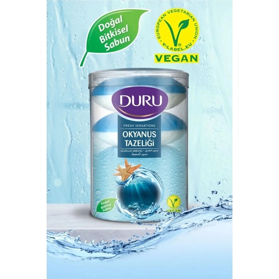 Duru Fresh Sensations Okyanus Tazeliği Güzellik Sabunu 400 gr